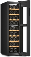 Винный шкаф Zugel ZTWF181DB, черный