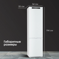 Встраиваемый холодильник Zigmund & Shtain BR 19 X