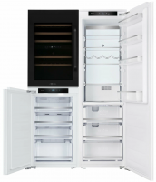 Встраиваемый холодильник Zugel ZRISS508FNF (ZRI1750NF + ZFI870NF + ZCWI570DB)