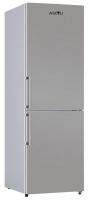 Холодильник Ascoli ADRFI 359 WE Inox, нержавеющая сталь