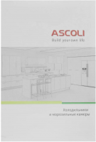 Холодильник Ascoli ADRFS359WE, серебристый