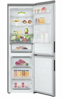 Холодильник LG GC-B459ANMW, серебристый