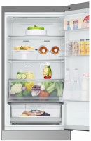 Холодильник LG GC-B459ANMW, серебристый