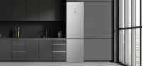 Холодильник LG GC-B459ANMW, серебристый