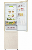 Холодильник LG GC-B509MEWM, бежевый