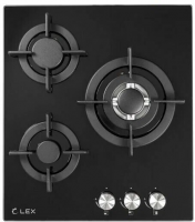 Газовая варочная панель LEX GVG 430 BL, чёрный