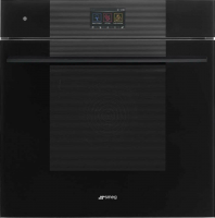 Электрический духовой шкаф с паром Smeg SOP6104S2PB3, черный