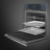 Электрический духовой шкаф с паром Smeg SO6104S4PG, серый