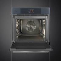Электрический духовой шкаф с паром Smeg SO6104S4PG, серый