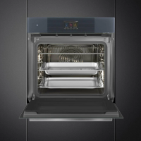 Электрический духовой шкаф с паром Smeg SO6104S4PG, серый