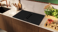 Индукционная варочная панель с вытяжкой Neff V68YYX4C0, черный (без фурнитуры)