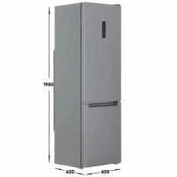 Холодильник Indesit ITS 5200 XB, серебристый