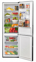 Холодильник Maunfeld MFF185NFX10 Inverter, нержавеющая сталь