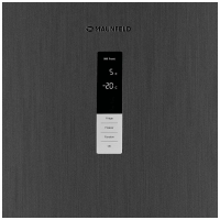 Холодильник Maunfeld MFF185NFX10 Inverter, нержавеющая сталь