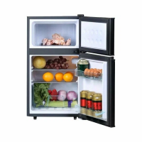 Холодильник Tesler RCT-100 black, черный