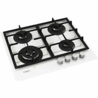 Газовая варочная панель Whirlpool AKTL 629/WH, белый/закаленное стекло