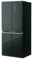 Холодильник Centek CT-1744 NF Black Glass, черный