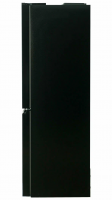 Холодильник Centek CT-1744 NF Black Glass, черный