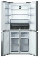 Холодильник Centek CT-1744 NF Black Glass, черный