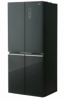 Холодильник Centek CT-1745 NF Black Glass, черный