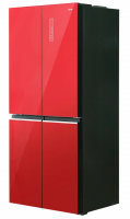 Холодильник Centek CT-1745 NF Red Glass, красный