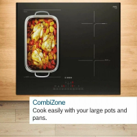Варочная панель индукционная Bosch PVS831HB1E, черный