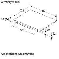 Варочная панель индукционная Bosch PVS831HB1E, черный