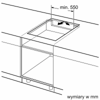 Варочная панель индукционная Bosch PVS831HB1E, черный