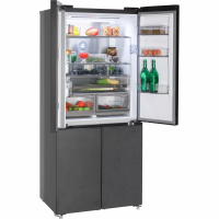 Холодильник Hiberg RFQ-600DX NFGM inverter, серый