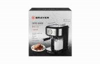 Кофеварка рожковая Brayer BR 1115, черный
