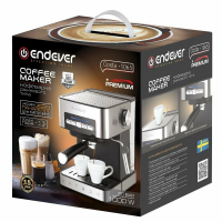 Кофеварка рожковая Endever Costa-1065, серый