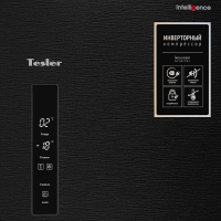 Холодильник Tesler RCD-482I GRAPHITE, графитовый