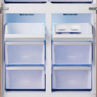 Холодильник Tesler RCD-545I BEIGE GLASS, бежевый