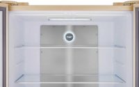 Холодильник Tesler RCD-545I BEIGE GLASS, бежевый