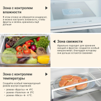 Холодильник Tesler RCD-547BI GRAPHITE, графит
