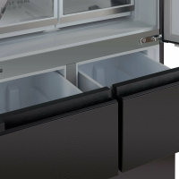 Холодильник Tesler RFD-427BI GRAPHITE, графит