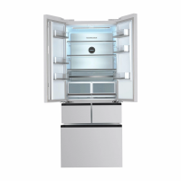 Холодильник Tesler RFD-427BI SPARKLING WHITE, белый