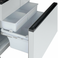 Холодильник Tesler RFD-427BI SPARKLING WHITE, белый