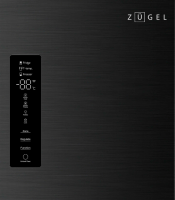 Холодильник Zugel ZRFDI470XB, черный