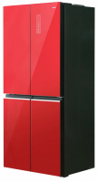 Холодильник Centek CT-1744 NF Red Glass, красный