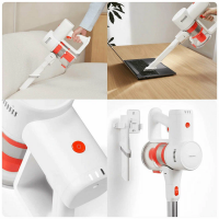 Пылесос вертикальный беспроводной Xiaomi Vacuum Cleaner G20 Lite EU, белый/оранжевый