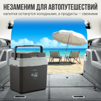 Автомобильный холодильник Tesler TCF-2515, серый