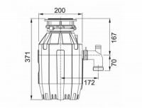 Измельчитель пищевых отходов Franke Turbo Elite TE-75 (134.0535.241)