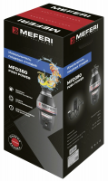 Измельчитель пищевых отходов Meferi MFD380 PUSH POWER
