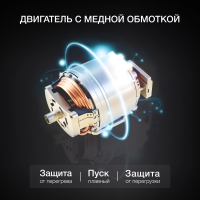 Миксер планетарный Hyundai HYM-S8551 1600Вт, серебристый