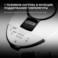Термопот Hyundai HYTP-4840, белый/черный