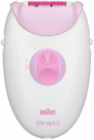 Эпилятор Braun SE3274, розовый/белый