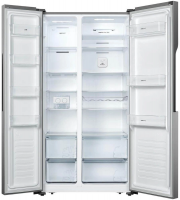 Холодильник Gorenje NRS918EMX, серый