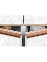 Холодильник Hiberg i-RFQ 630G WS, белый мрамор