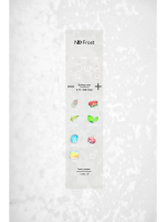 Холодильник Hiberg i-RFQ 630G WS, белый мрамор